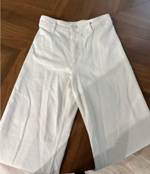 White ZARA Jeans Straight thumbnail 1