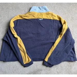 Free People Movement Split Color Block Quarter Zip 1/4 Zip Pullover Medium thumbnail 5