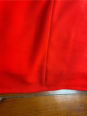 Hello Molly Backstage Passes One Shoulder Red Ruffle Mini Dress Sz XS 💚🎀 thumbnail 7