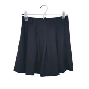 NWT Vintage Y2K Abercrombie Preppy Pleated Mini Skirt Small Black Schoolgirl 90s thumbnail 3