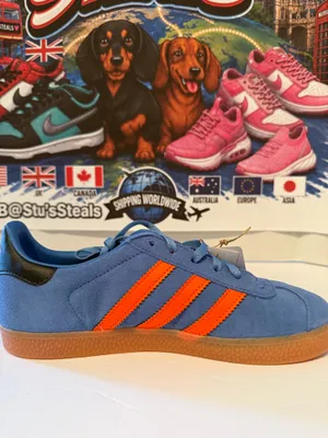 Adidas Gazelle J size 6.5W/5.5M thumbnail 3