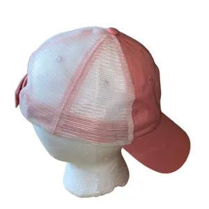 PGA Southern Hills Golf Pink & White Mesh Baseball Hat‎ 2022 thumbnail 5