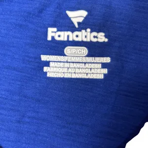 NEW Florida Gators V-Neck T-Shirt Women S‎ Blue Oversized Fanatics College Tee thumbnail 5