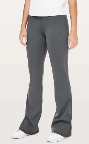 Lululemon groove pant flare 4 gray thumbnail 1