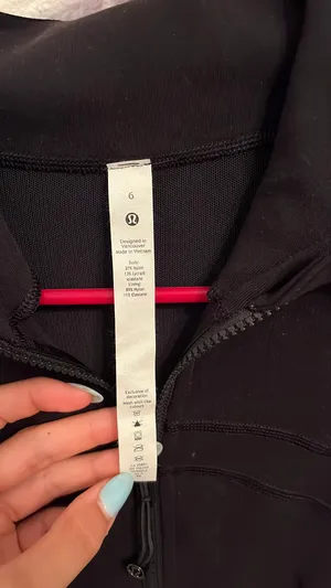Lululemon BBL Define Jacket Black Full-Zip  thumbnail 2