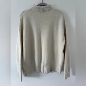Madewell Neutral Clean Chic Minimalistic Dillon Mock Neck Pullover Sweater large thumbnail 9