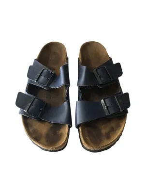 Birkenstock Arizona Navy Blue 39 Narrow Women's Size 8 thumbnail 2