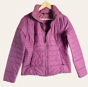 The North Face Women’s Harway Nylon Stand Collar Purple Puffer Jacket S thumbnail 1