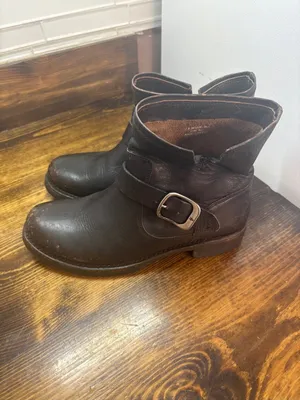 Frye Black Veronica Boots Size women 7‎ thumbnail 2