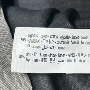 Zara Women ZW Collection Cropped Top L Gray Cotton Linen Boxy Minimalist Coastal thumbnail 7
