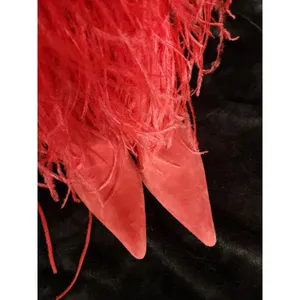 Jeffrey Campbell Shake-Ya Feather Over the Knee Boot (Women) Size 5.5 thumbnail 5