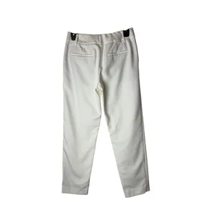 Alice + Olivia Pants Women Small White Tailored Trousers‎ Ankle Preppy Career thumbnail 2