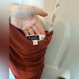 One shoulder bridesmaid dress thumbnail 3