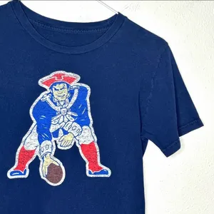 90s Tom Brady Patriots Baby Tee XS thumbnail 5