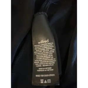 Aritzia WILFRED Trance Mini Dress Black MINIMALIST Tank Sleeveless Size Small S thumbnail 6