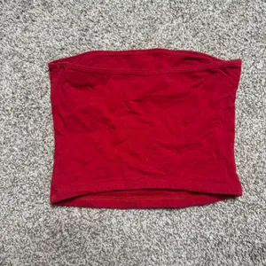 Hollister red strapless tube top thumbnail 3
