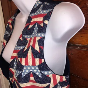 Patriotic Women Vest Size M thumbnail 5