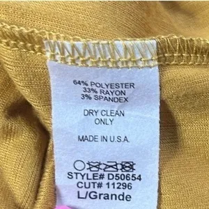 Unbranded Women Size Large Yellow Orange‎ Colorblock Backless Maxi Bodycon Dress thumbnail 6