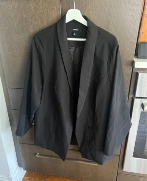Torrid women's‎ black blazer pockets size 3XL thumbnail 1