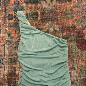 Hello Molly Turquoise Mini Dress thumbnail 2