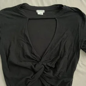 Urban Outfitters Black Cutout Top thumbnail 2