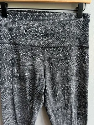 Lululemon Align Pant Full Length 28" Meisai Ice Grey Black Size 8 thumbnail 6