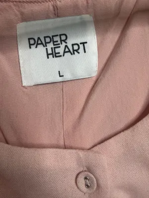 Paper Heart Women’s Pink Dress Tie Waist thumbnail 3