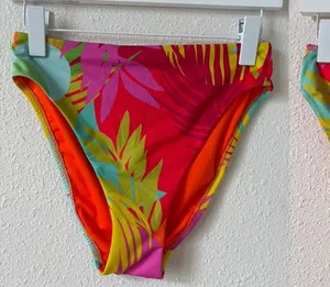 Sanctuary Tropical Printed High Waisted Bikini Bottoms Size Small Lot of 2 thumbnail 1