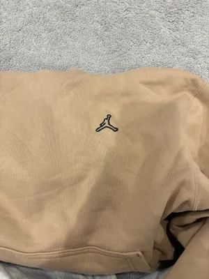 Air Jordan Nike Essentials Tan Hoodie Size M thumbnail 5