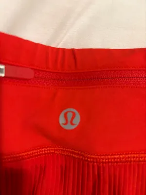 Lululemon Pleat To Street Skirt red thumbnail 3