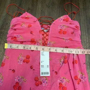 Urban Outfitters Lace Up Mini Dress thumbnail 9