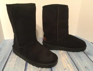 Black Winter Boots, Size 8 thumbnail 1