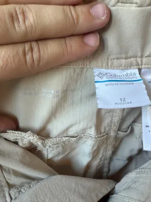 Columbia Women’s Pants Light Tan Omni-Shade Sun Protection Cargo 12 thumbnail 5