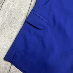 Nike Golf Tour Performance Dri-FIT Blue Cargo Shorts Women Size 8‎ Athletic thumbnail 2