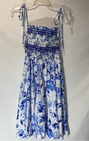 Floral Tie Shoulder Dress Women’s XS thumbnail 4