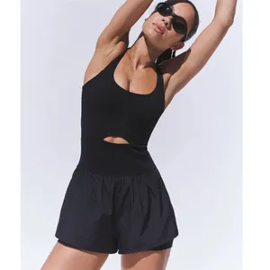 Free People Movement Righteous Bike Short Runsie Romper thumbnail 4
