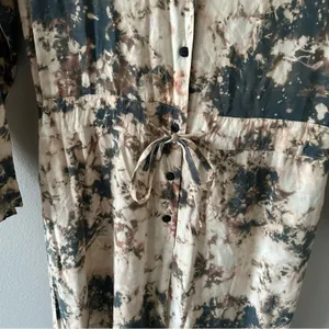 Revolve S/W/F Tie Dye Tie Waist Jumpsuit in Rejuvenation thumbnail 9