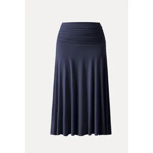 OGLmove Lyocell Blend Volume Midi Skirt Fog Beige Size XL New With Tags thumbnail 2
