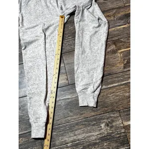 Albion Fit At Ease Joggers Marled Grey White Small Sweatpants Athleisure‎ Yoga thumbnail 7
