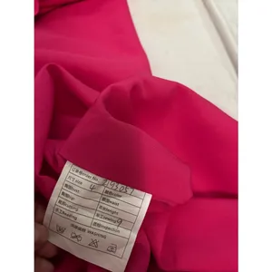 Source Unknown Strapless Fuchsia Ruffle-Detail Evening Gown thumbnail 6