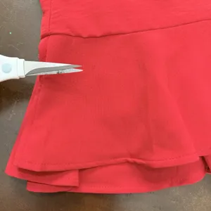 Lovely Day Ruffled Bodycon Sexy Red Mini Dress Spaghetti Strap Hoco Festival thumbnail 15