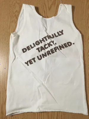 Hooters B75 Girl Vintage Uniform Tank From Denham Louisiana Size Xs thumbnail 3