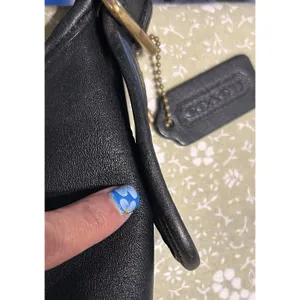 Vintage Coach Legacy Helen Duffle Bucket Bag 9953 Black Leather Shoulder Bag thumbnail 8