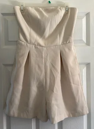 Formal Romper Tan Size L thumbnail 1