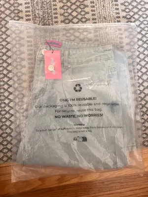 NWT edikted bow jeans  thumbnail 4