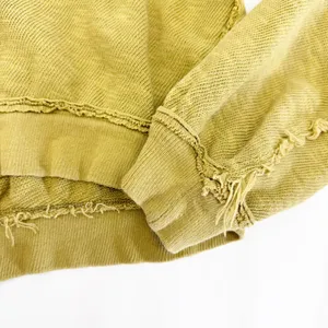 Free People X We The Free Golden Road Cardigan Curly Willow Mustard Olive Crop thumbnail 11