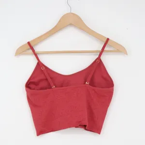 Marilyn Monroe Crop Top Womens L Red Jacquard Animal Print Excellent thumbnail 4
