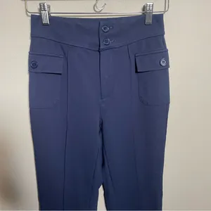 Halara SculptKnit High Waisted Side Flap Pocket Flare Casual Cargo Pants thumbnail 5