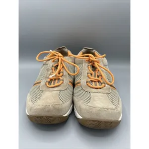 Dansko Tan Suede Leather Lace Up‎ Sneakers Comfort Size 39 thumbnail 3
