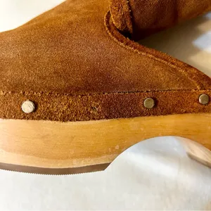 Dolce Vita Closen Slip-On Studded Clog Cognac Suede Size 7.5 thumbnail 13